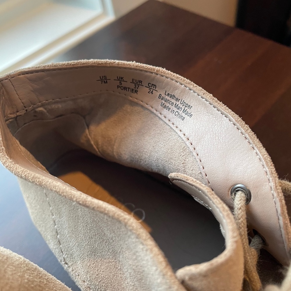 Tan Booties - Picture 3 of 3